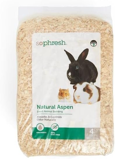 So Phresh by Petco Natural Aspen Small Animal Bedding, 56.6 Liters (3456 cu. in.)