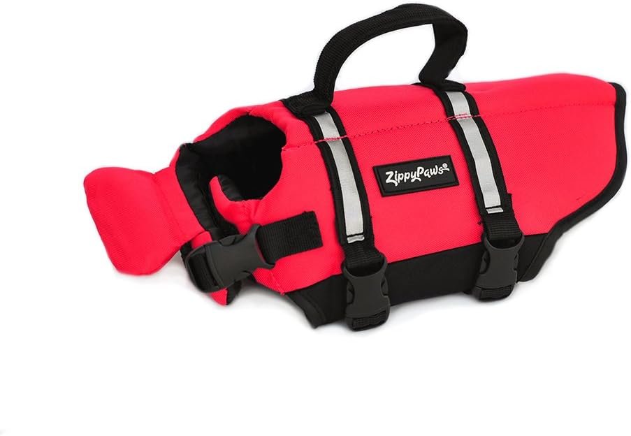 ZippyPaws Adventure Dog Life Jacket – Dog Life Vest for Swimming & Boating