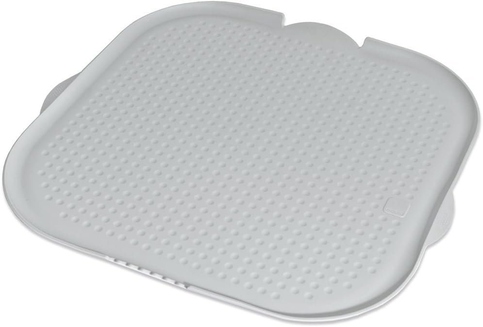 Modkat Katch Cat Litter Mat, Traps Litter, Non-Slip, Waterproof, Grey