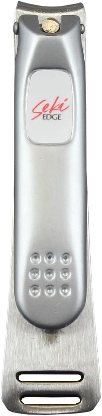 Seki Edge Nail Clippers (SS-106) – Stainless Steel Fingernail Clippers for Men & Women – Sharp Cutting Edges for Thick Nails – Professional & Home Use – Made in Japan