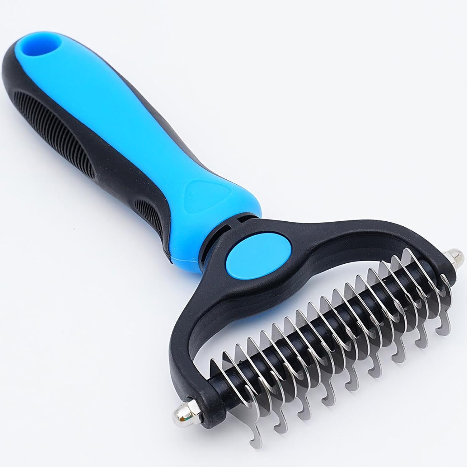 Dog Grooming Rake, Dog Brush for Shedding for Dogs and Cats