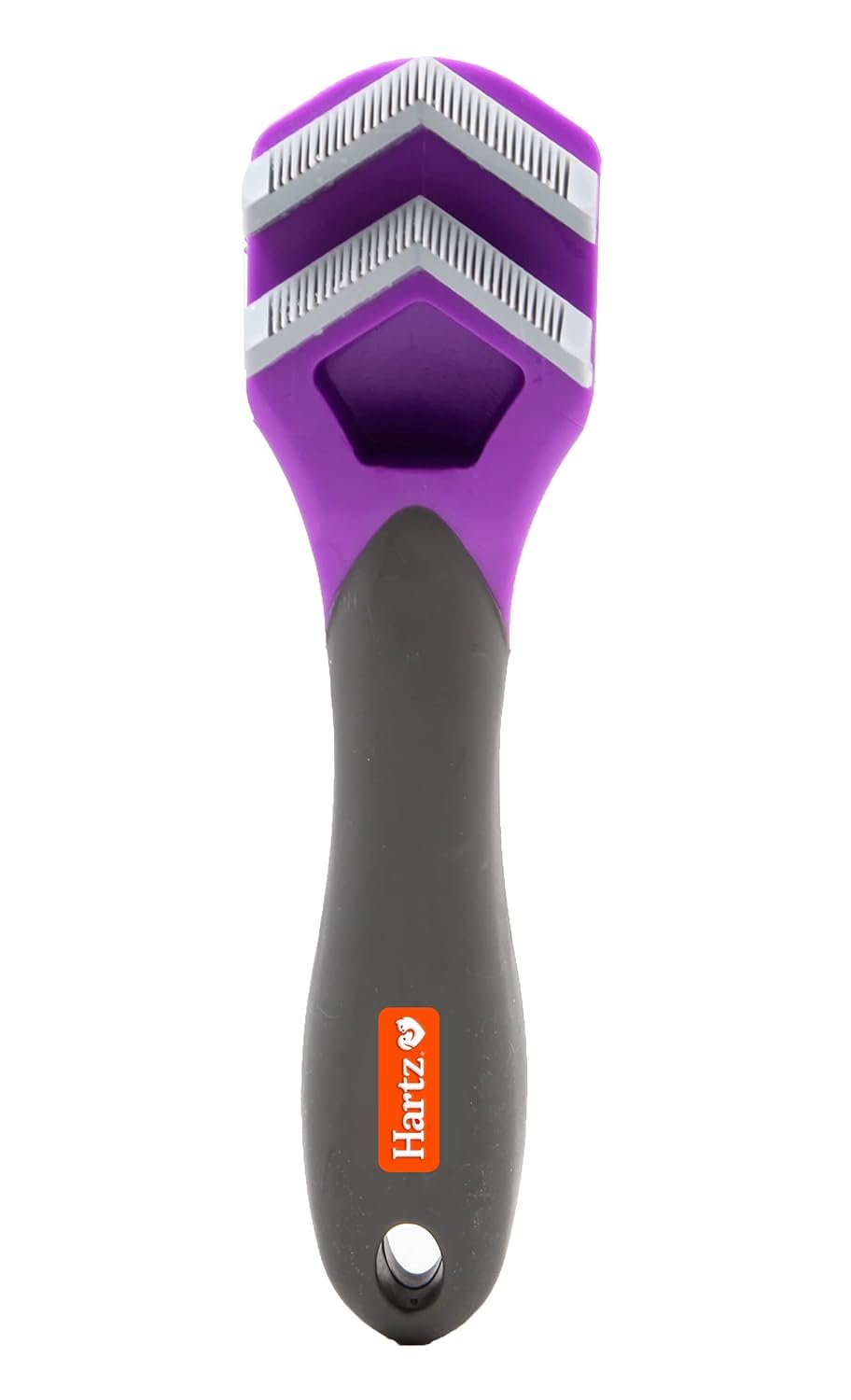 Hartz Groomer’s Best Fur Fetcher De-Shedder Cat Brush,Black