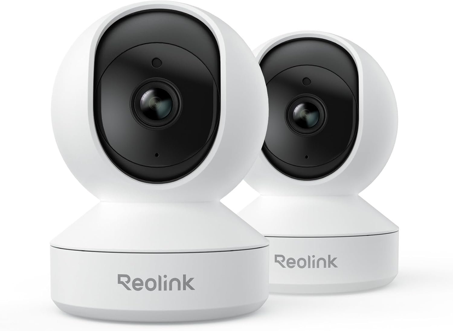 REOLINK Home Security Camera System, E1(2 Pack), Smart Human/Pet Detection