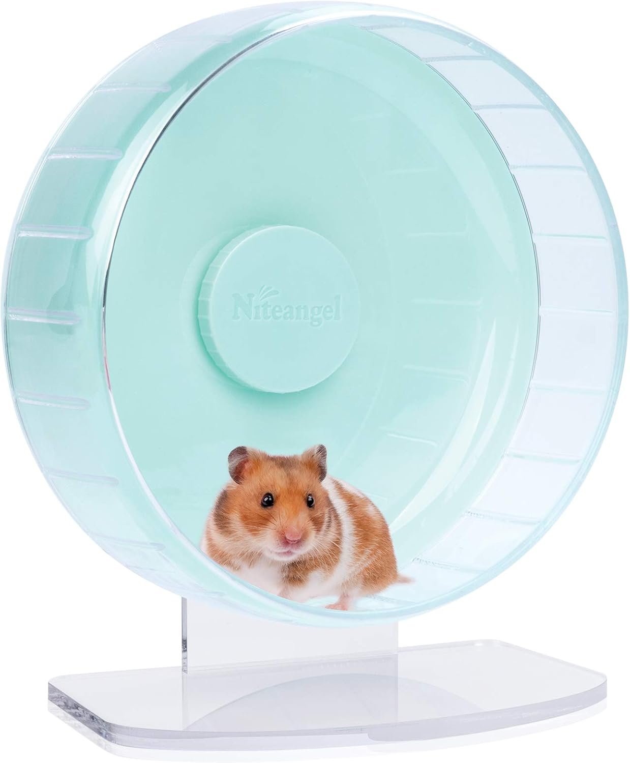 Niteangel Super-Silent Hamster Exercise Wheels: Quiet 10 inch Running Wheel