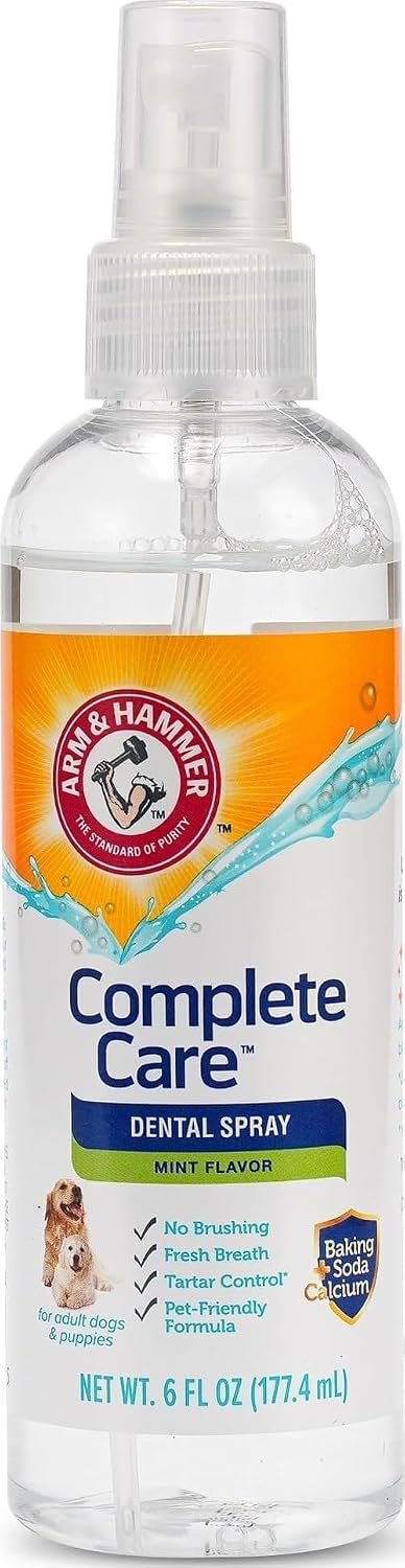 Arm & Hammer Complete Care Dog Dental Spray, Mint, 6 Fl Oz