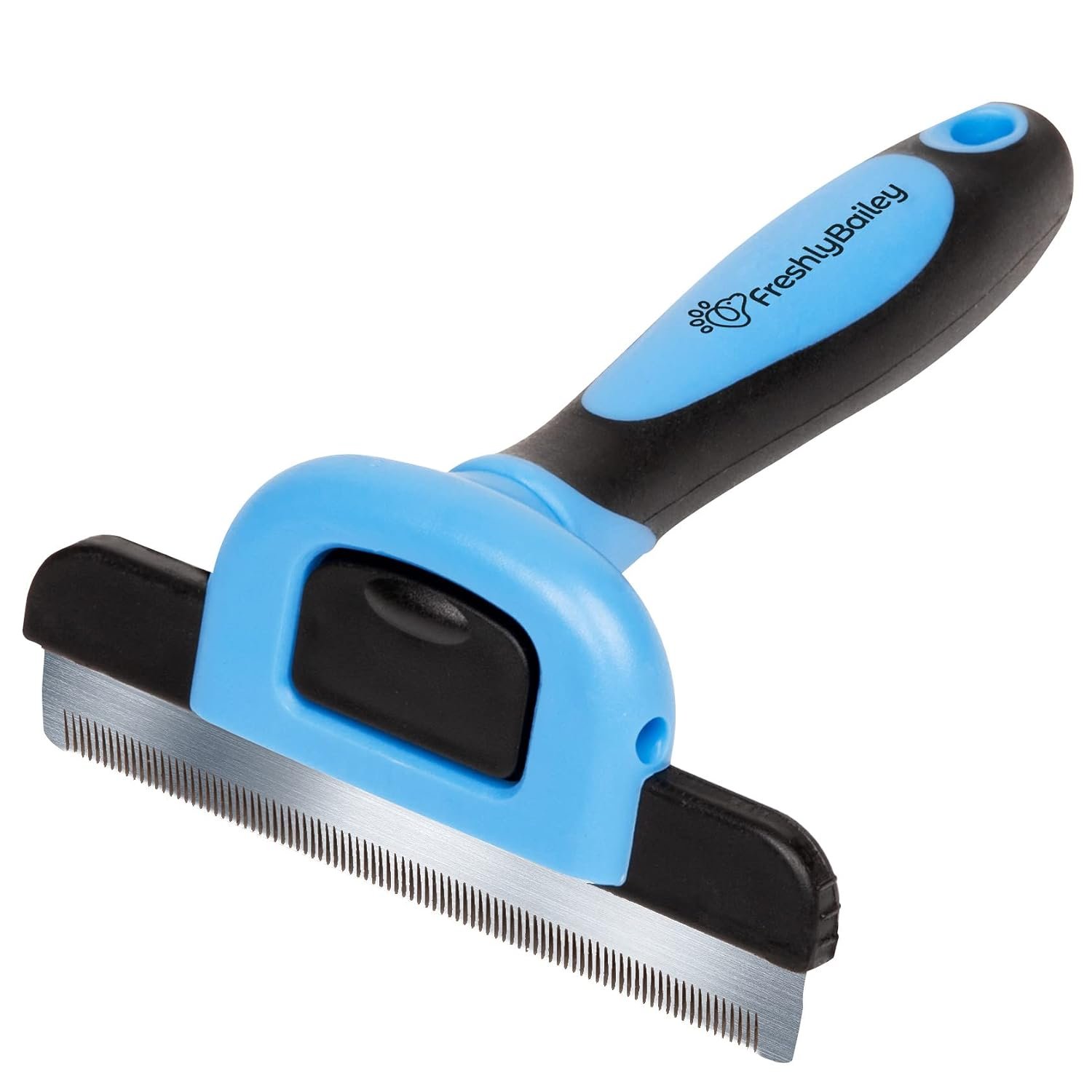 Short Hair Deshedding Brush for Dogs & Cats – Grooming Comb
