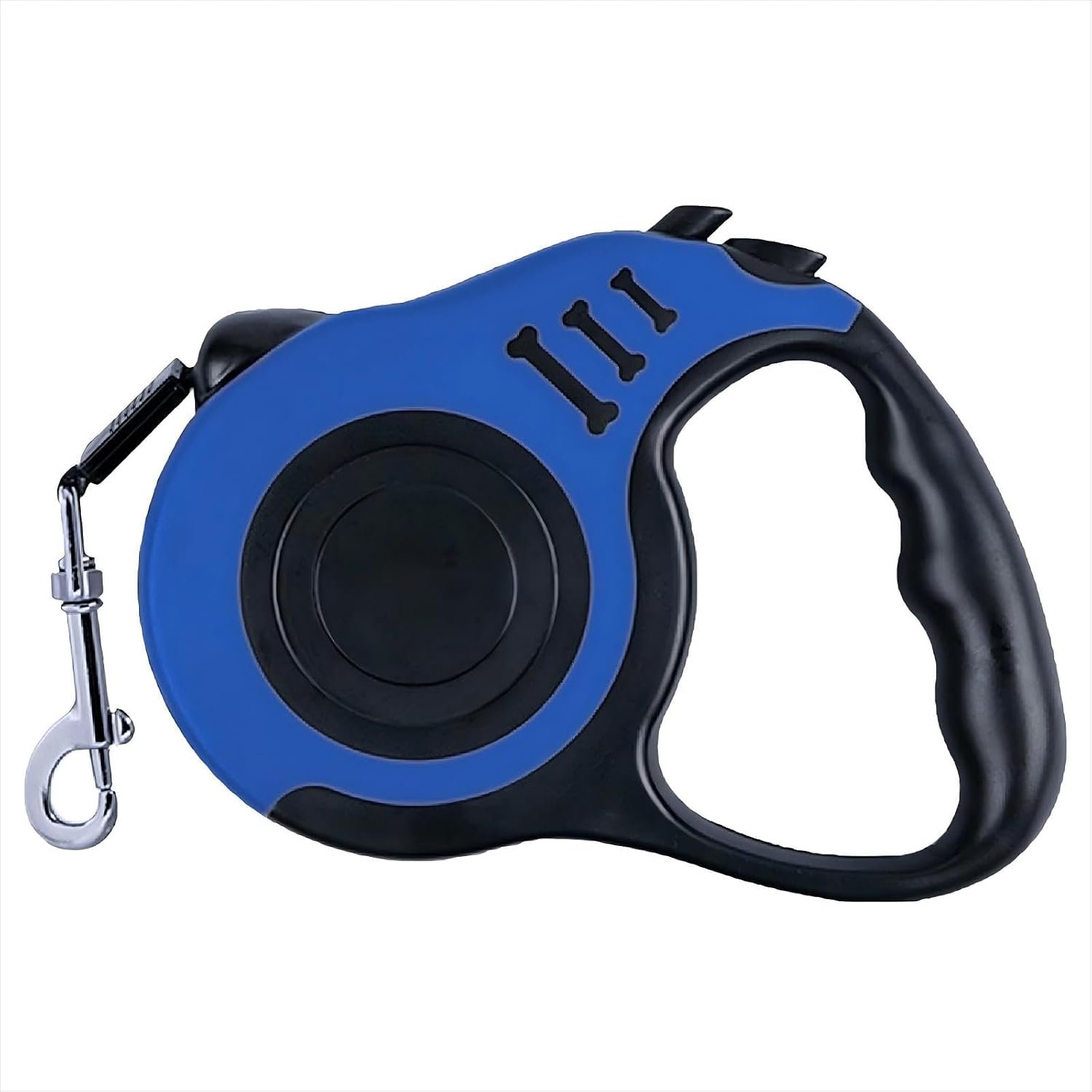 Retractable Dog Leash 16ft, Tangle-Free Expandable Leash for Medium Dogs Up to 33lbs, Easy-Adjust Lock & Anti-Slip Handle for Safe Walks