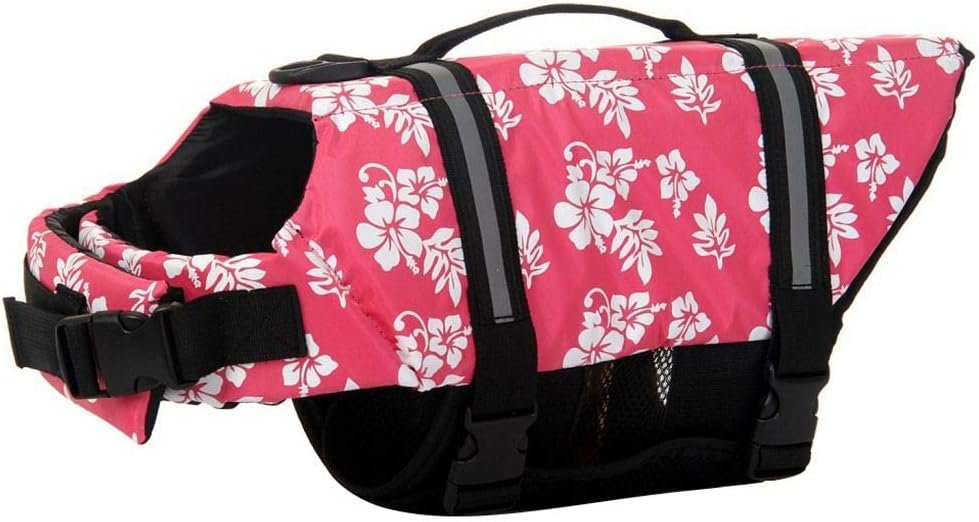 Dog Life Jacket Swimming Vest – Small Cat Puppy Coat Dachshund Float, XXS