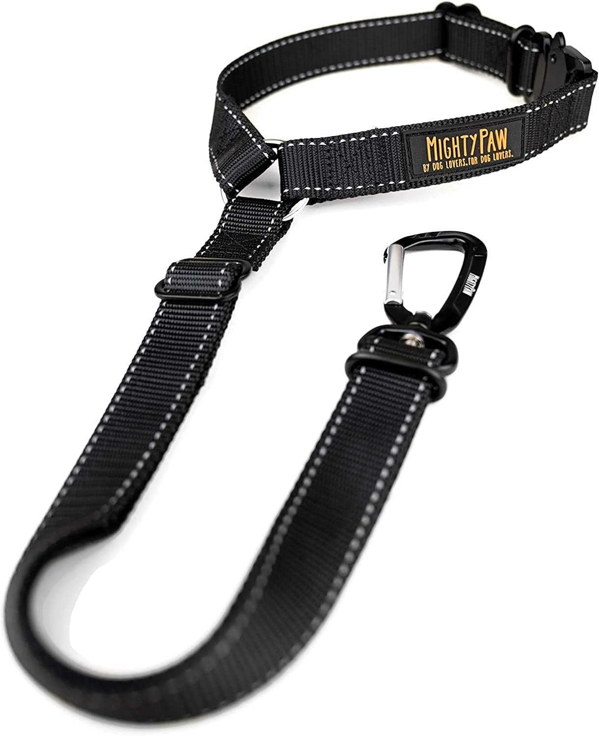 Mighty Paw Dog Seat Belt for Car Headrest, for Small, Medium & Large Dogs