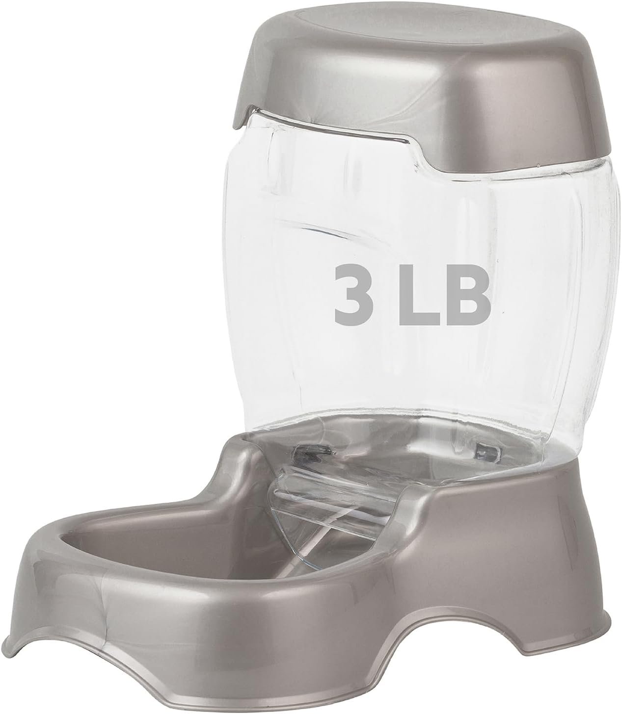 Petmate Pet Cafe Feeder for Dogs and Cats, Pearlescent