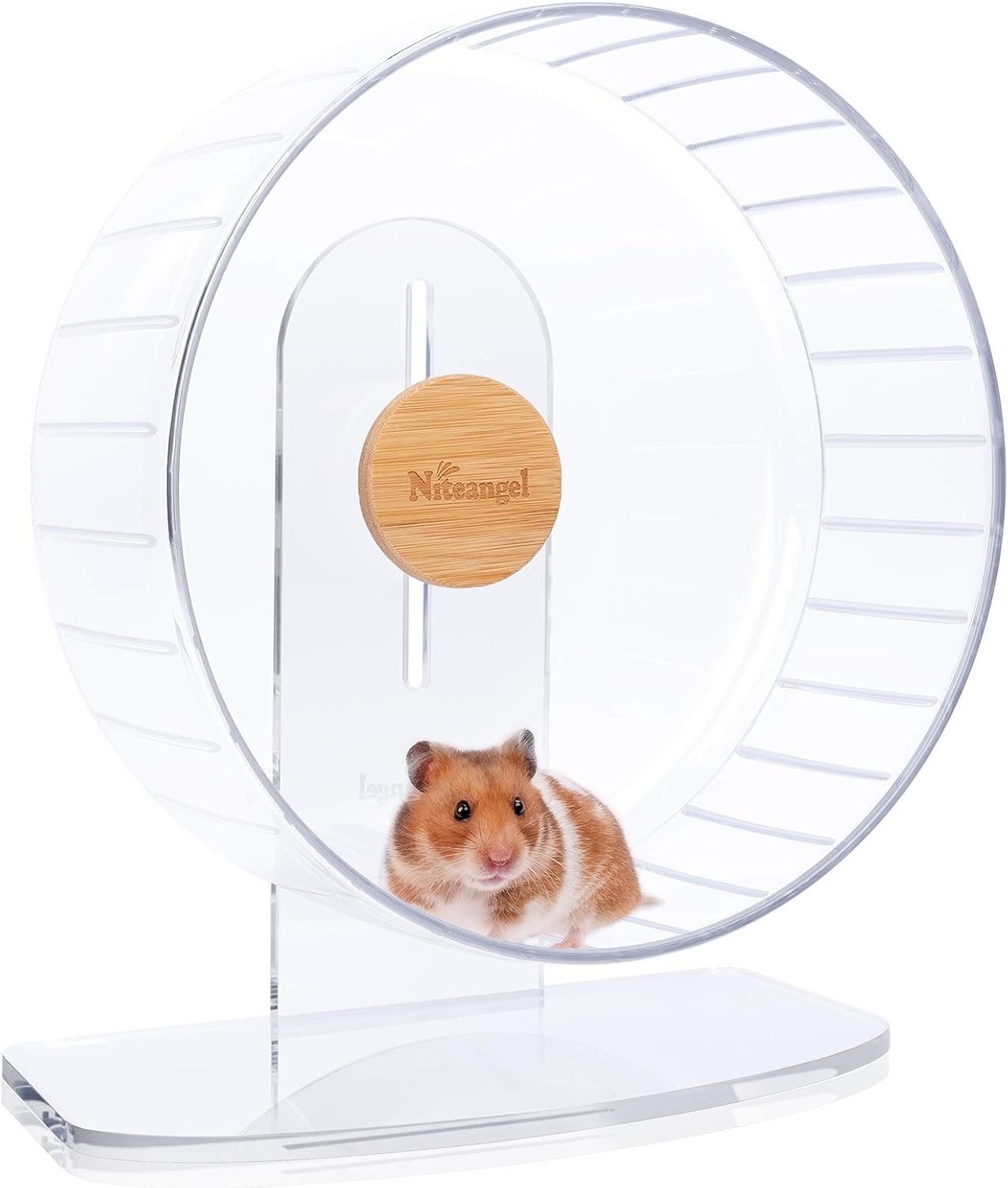 Niteangel Super-Silent Hamster Exercise Wheels: Quiet 11 inch Running Wheel