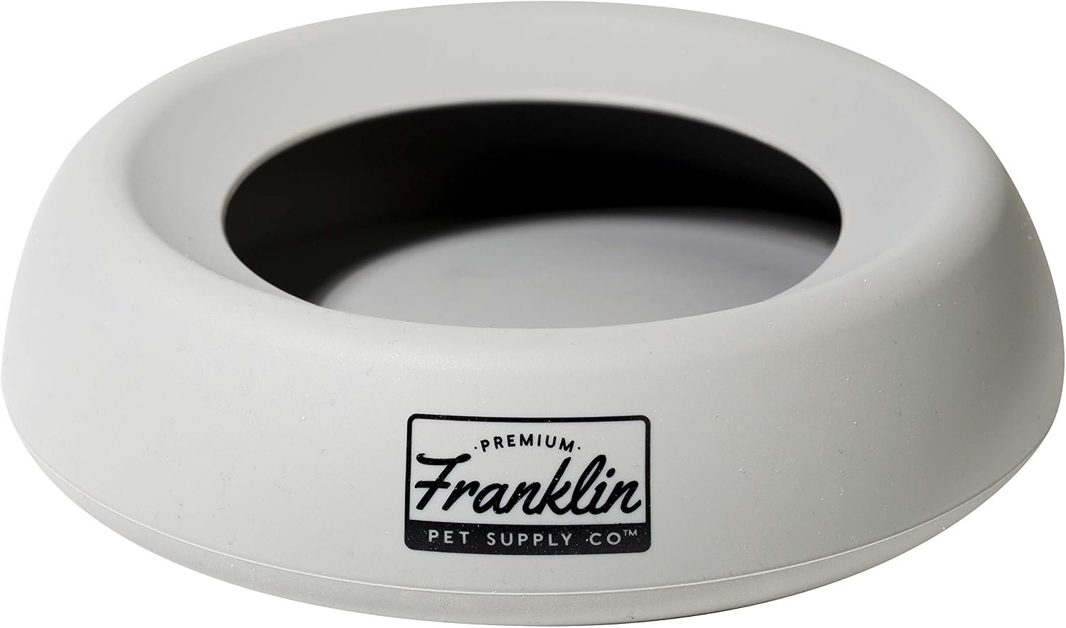 Franklin Sports No-Spill Travel Pet Bowl for Dogs + Cats – 16 oz.