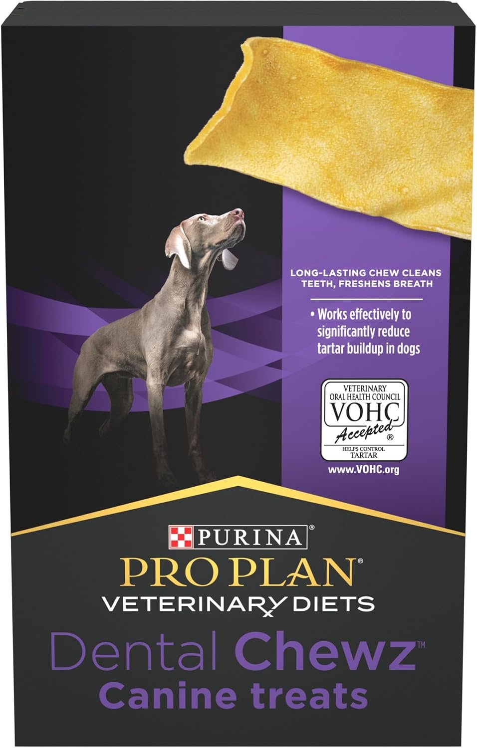 Purina Pro Plan Veterinary Diets Dental Chewz Dog Treats – 5 oz. Box