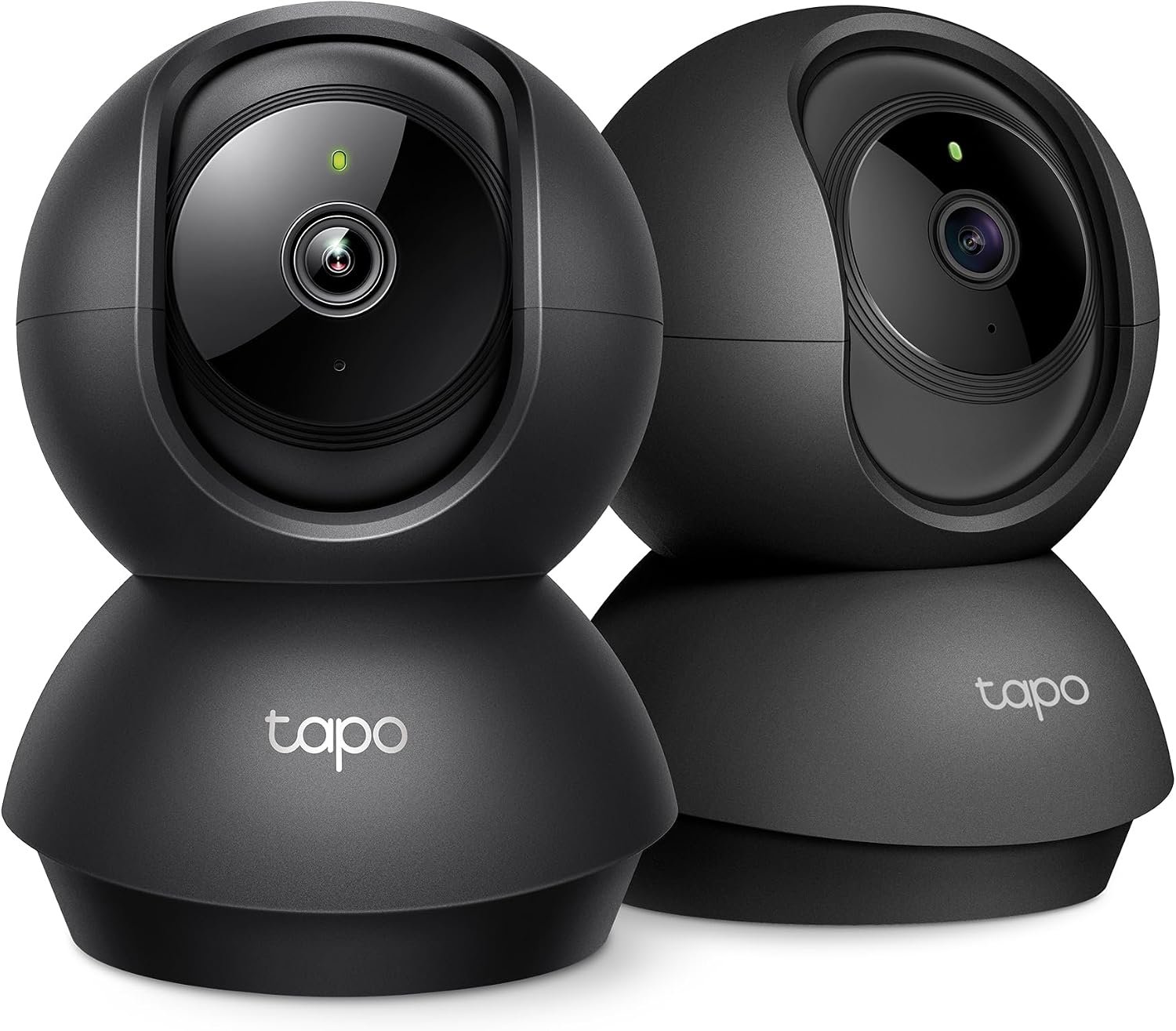 Tapo 2K Pan Tilt Security Camera for Baby Monitor, Dog Camera,C211(2-Pack)