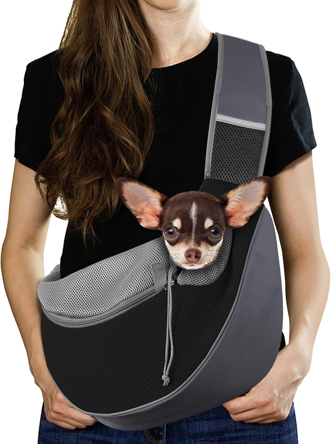 Pawaboo Pet Sling Carrier for Small Dogs Cats