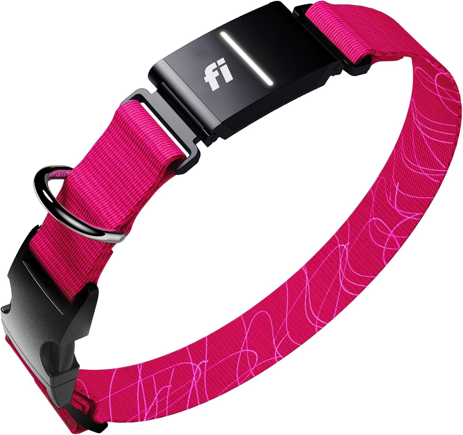 Fi Series 3+ GPS Dog Collar Small Pink, Tracker with 6-Month Plan