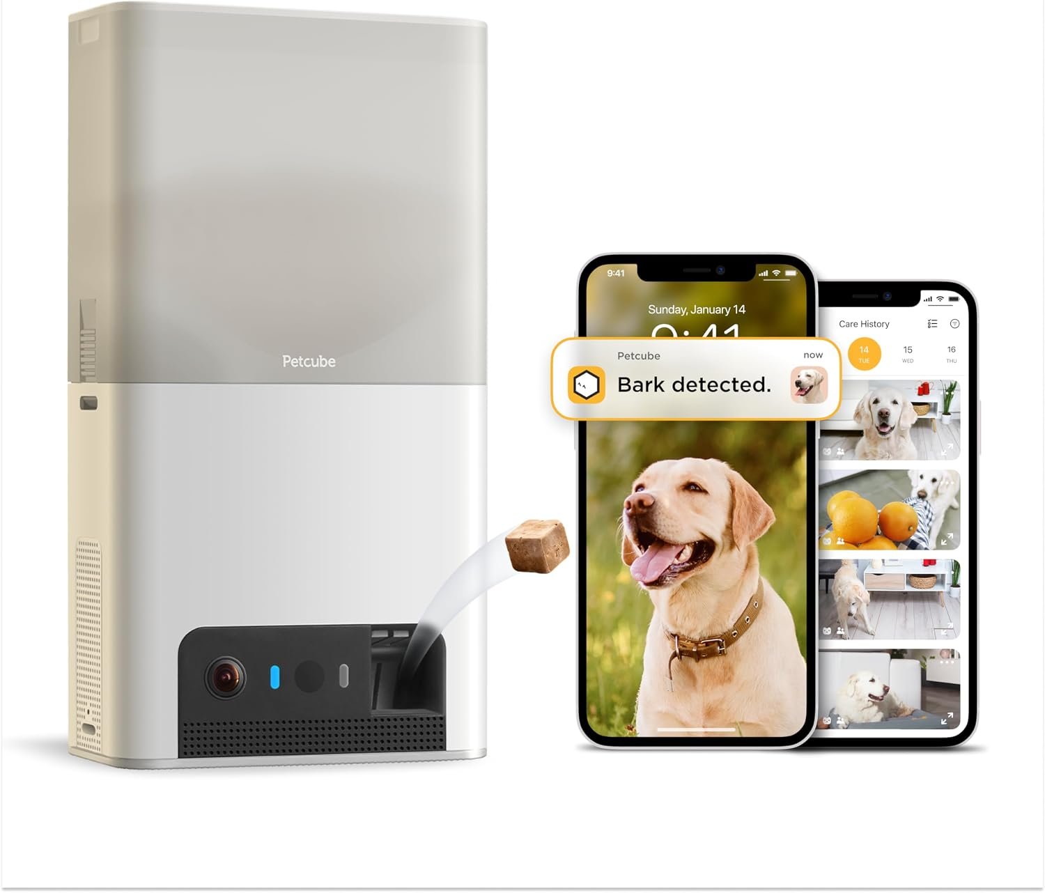 Petcube Bites 2 Lite Pet Camera [Subscription Required] – Treat Dispenser
