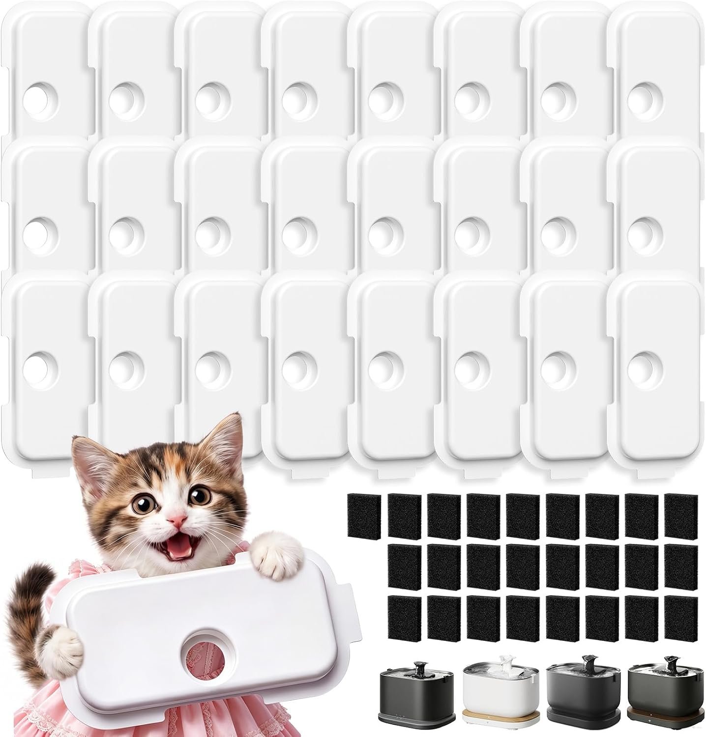 Replacement Filters for PETLIBRO Dockstream Cat Water Fountain PLWF106