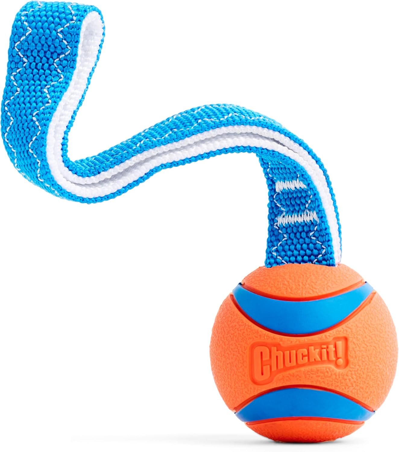 Chuckit! Ultra Tug Dog Toy, Medium, Fetch & Tug Ball for Dogs 20-60 Pounds | A Fun Toy for Interactive Play with Your Dog