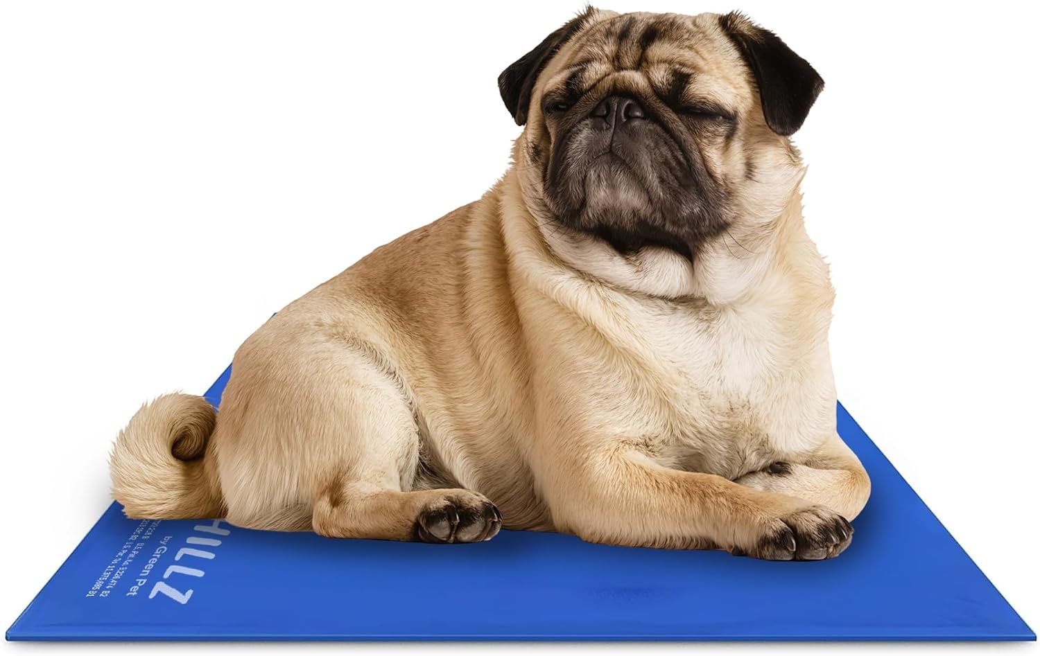 The Green Pet Shop Chillz Gel Mat, Medium – Pressure-Activated Cooling Pad for Pets 0-25 lbs – Non-Toxic, No Water or Refrigeration Needed – Ideal for Home, Travel & Crates