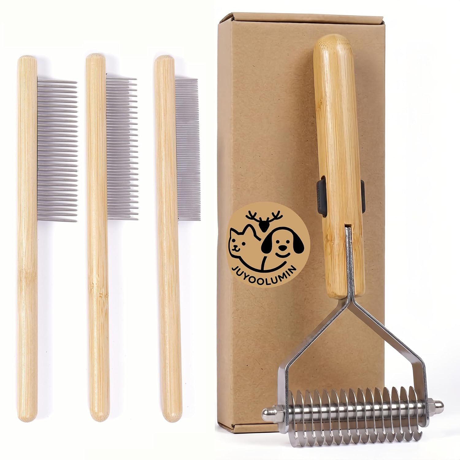 Cat Brush for Long Haired Cats – Long Hair Cat Brush & Comb Tool