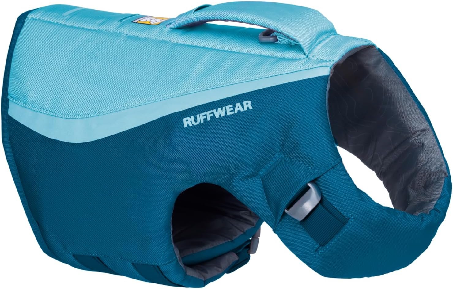 Ruffwear, Float Coat Dog Life Jacket, Premium Buoyancy Swim Vest with Lift Handle, Secure Fit & Reflective Trim, Adjustable Flotation for Swimming, Boating, & Outdoor Adventures, Deep Blue, X-Small