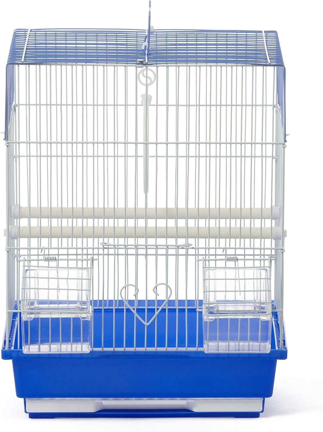 Prevue Pet Products Parakeet Square Roof Bird Cage with Handle