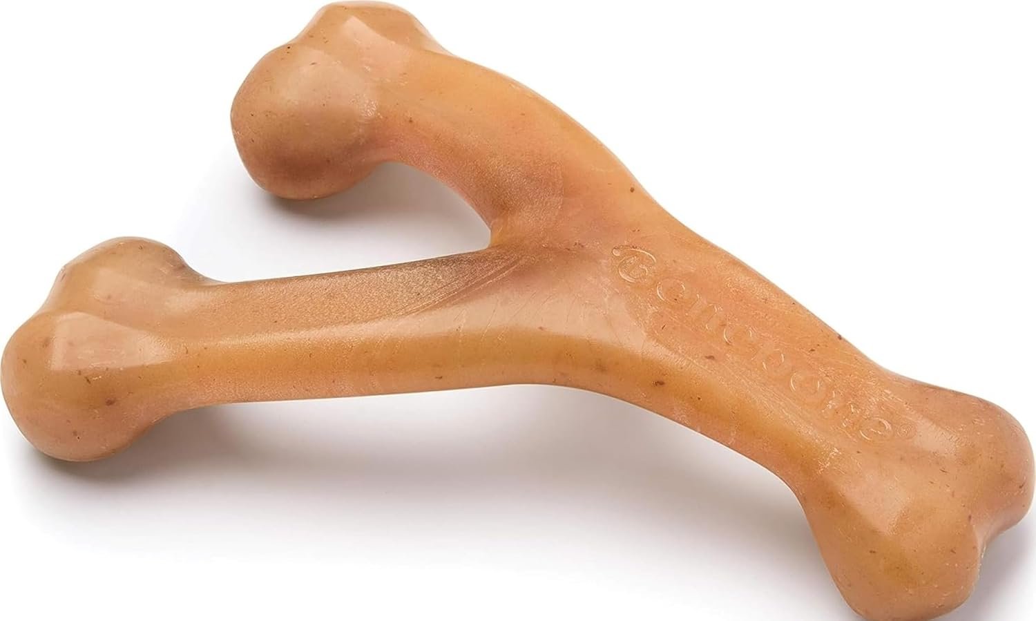 Benebone Wishbone Durable Dog Chew Toy for Aggressive Chewers, Real Chicken, Made in USA, Medium, for All Breed Sizes