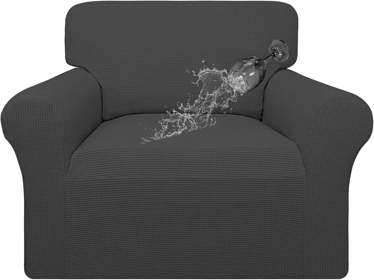 Easy-Going 100% Waterproof Chair Couch Cover, Stretch Jacquard Sofa Cover