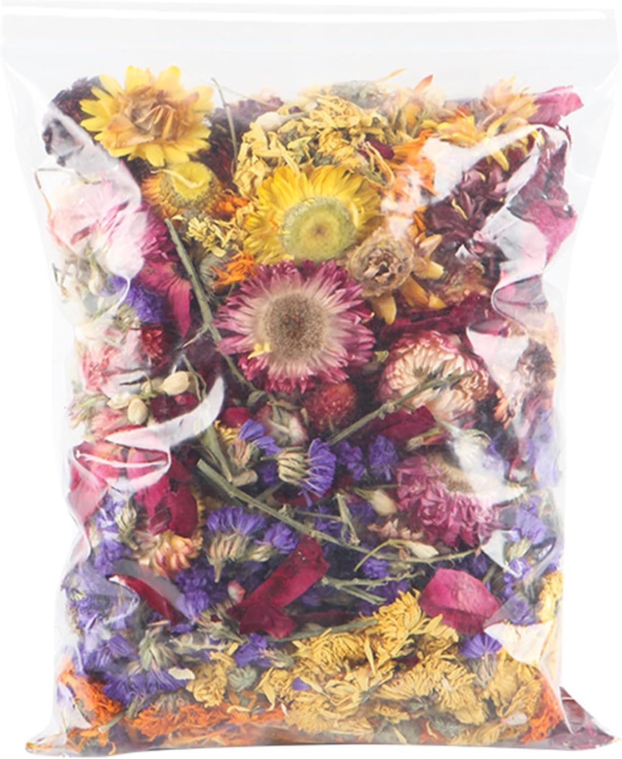 Amonk Natural Flower Bedding for Hamsters, Floral Habitat, 100g/3.53oz