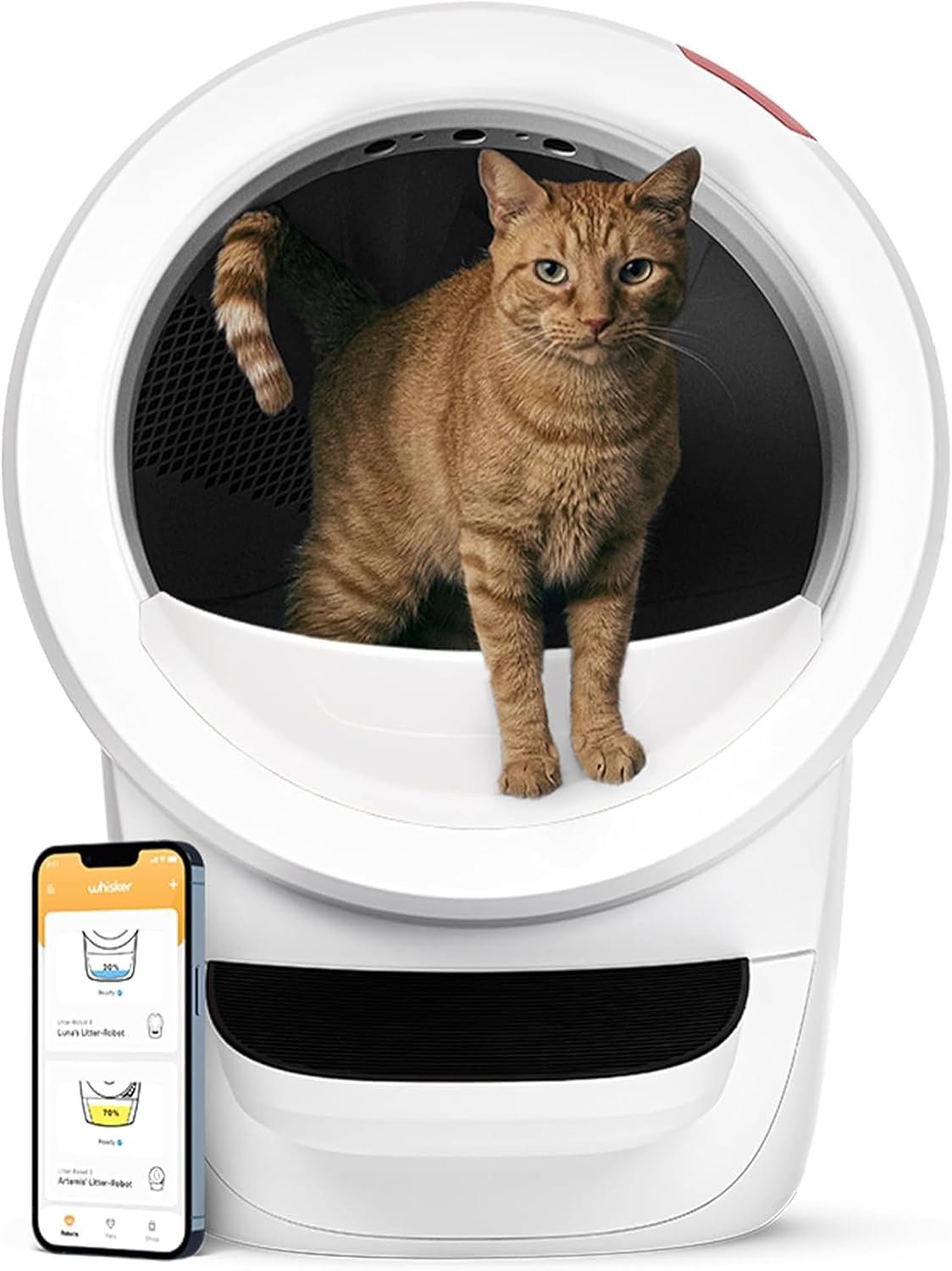 Litter-Robot 4 by Whisker, White – Automatic