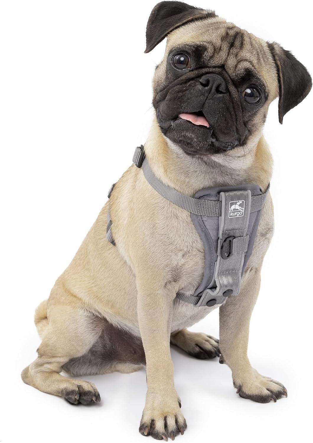 Kurgo Tru-Fit Smart Harness, Grey, Small