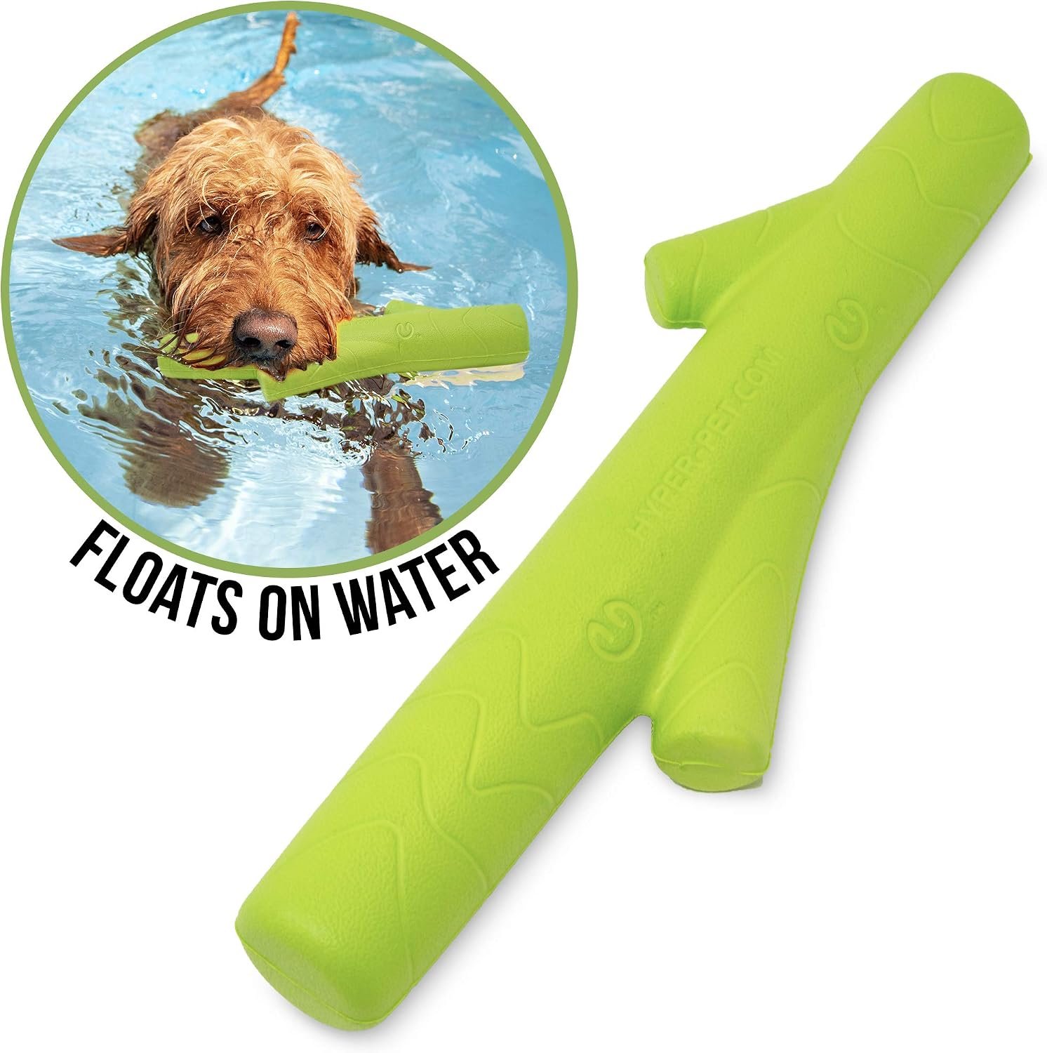 Hyper Pet Fetching Dog Toys – Throwing Stick Dog Toy Made With EVA Foam – Easy To Clean & Floats On Water