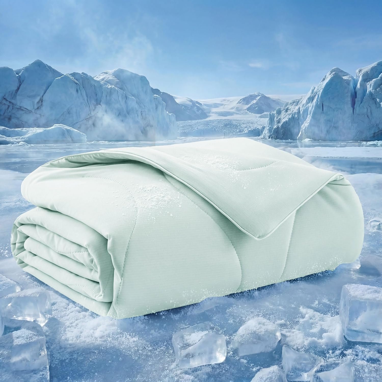 Bedsure ArcticMax™ Q-MAX>0.5 Premium Cooling Blanket for Medium Dogs，30×40