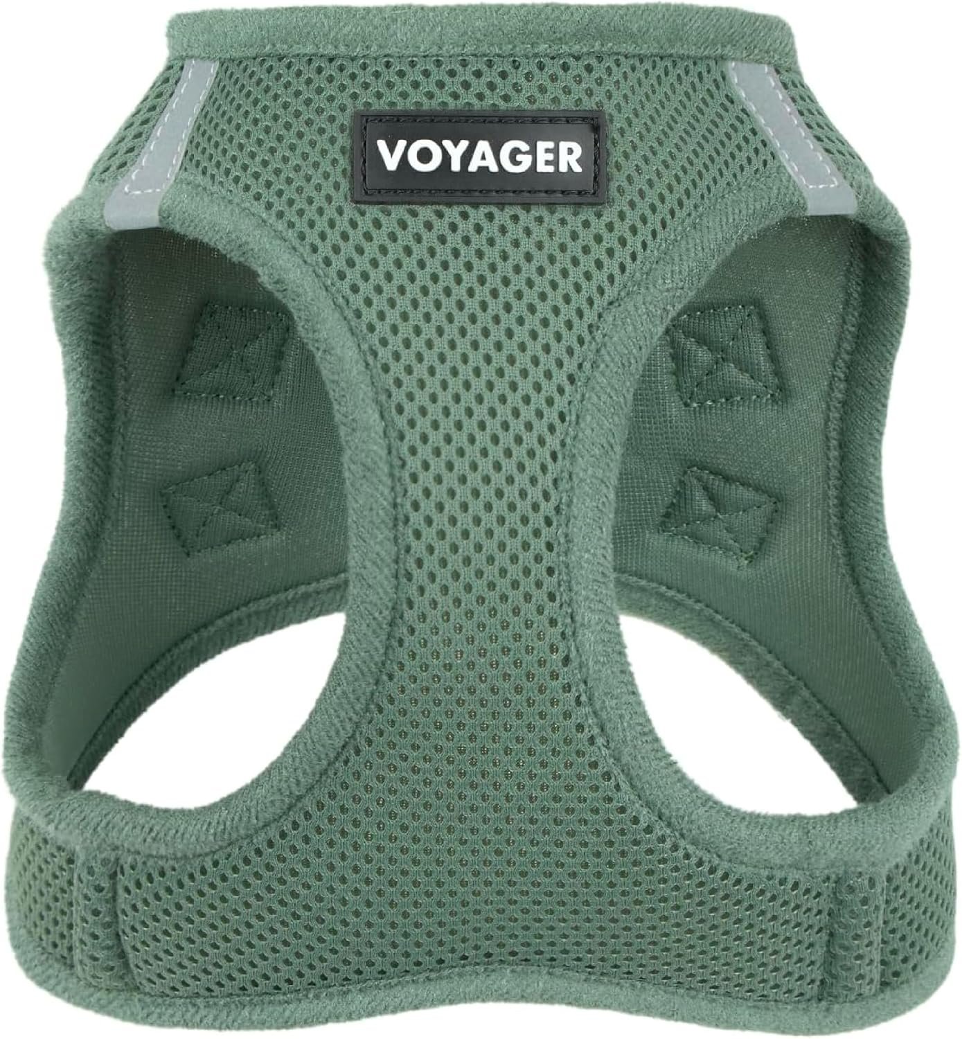 Voyager Step-in Air Dog Vest Harness – Moss Green, Medium
