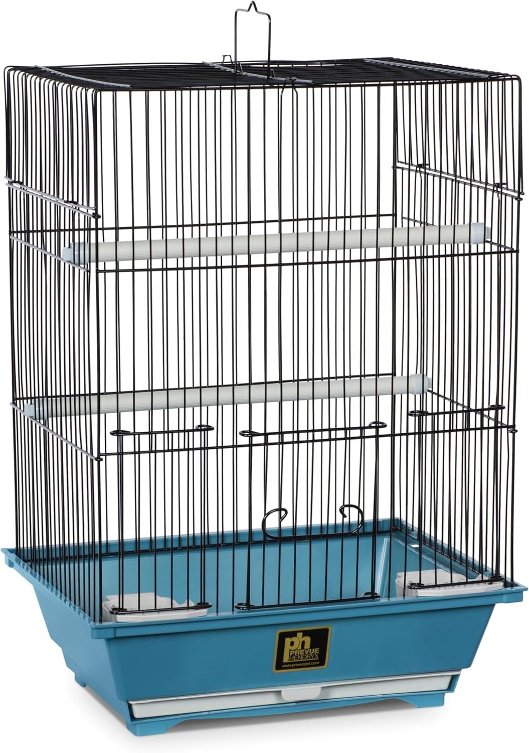 Prevue Pet Products Small Bird Cage – Blue and Black