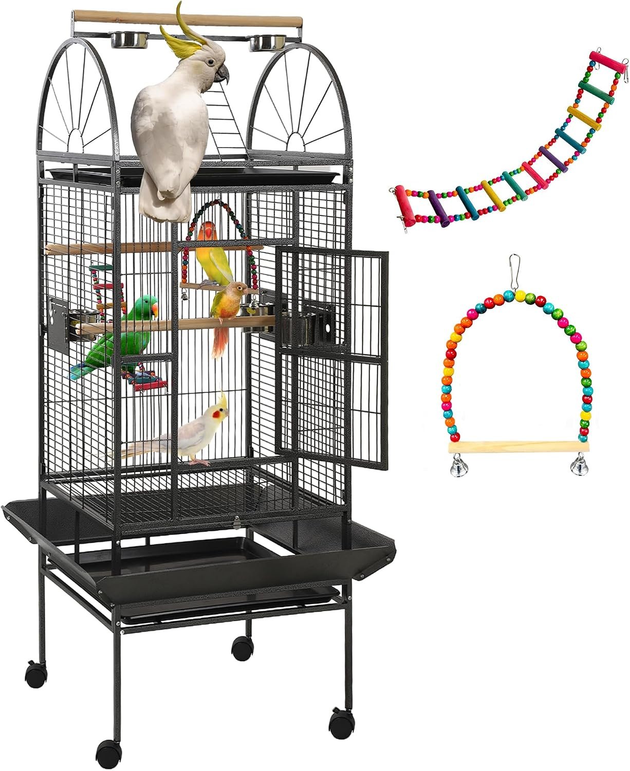 69 inch Large Bird Cages for Parrots,Large Parrot Cages for Large Birds