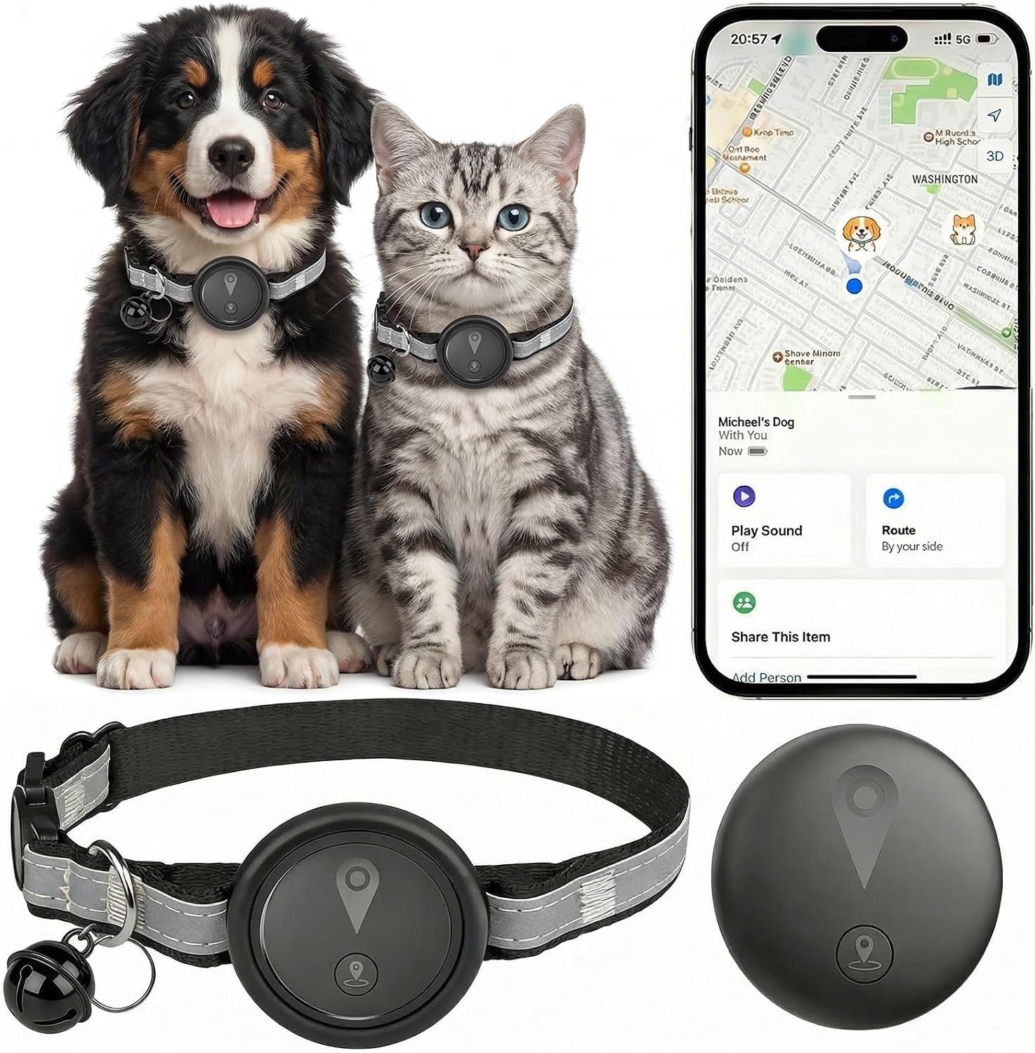 Tracker – Ideal for Small, Medium, and Large Pets