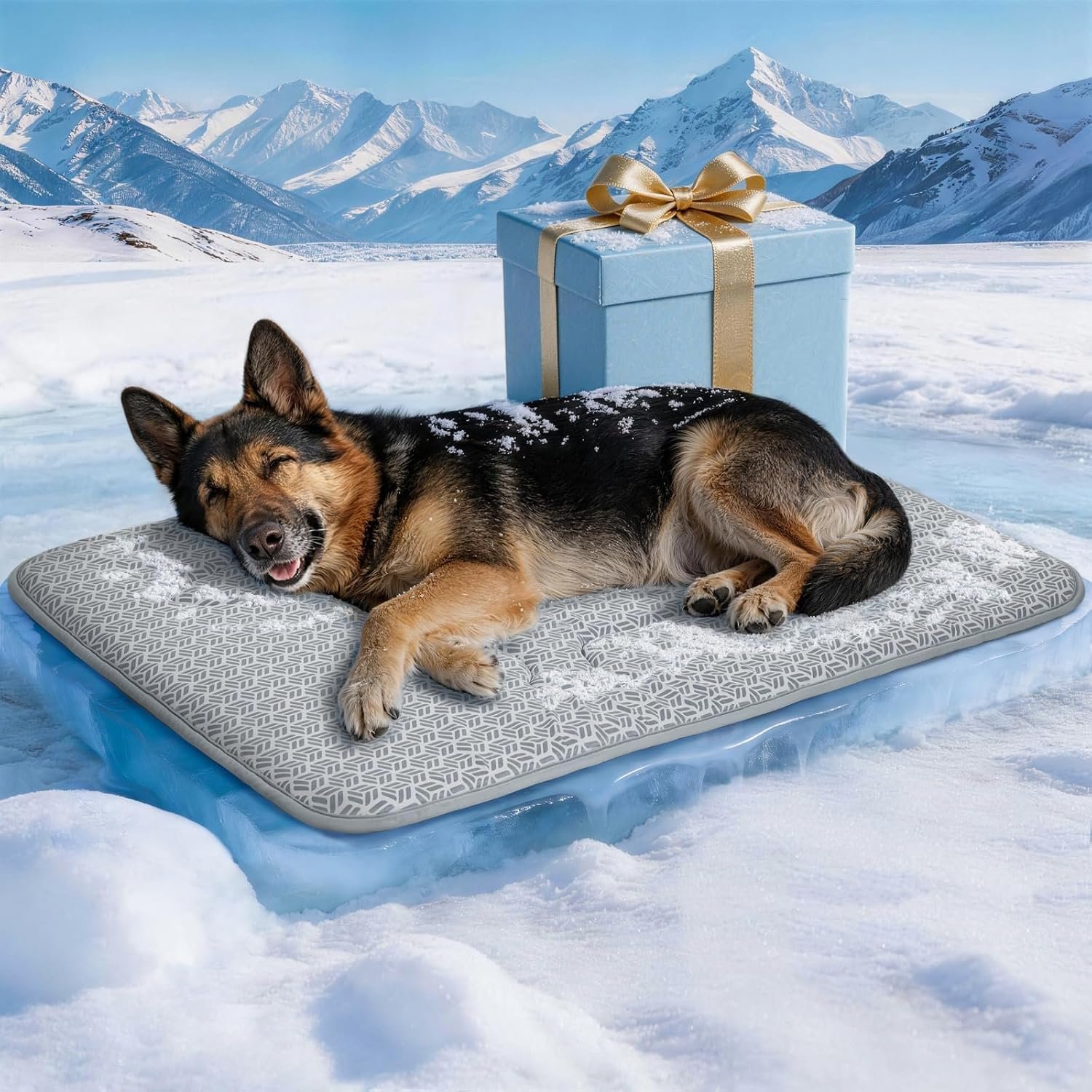 Cooling Mat for Dogs, Instant Chill Large Pet Pad Dog Bed Indoor Outdoor XL