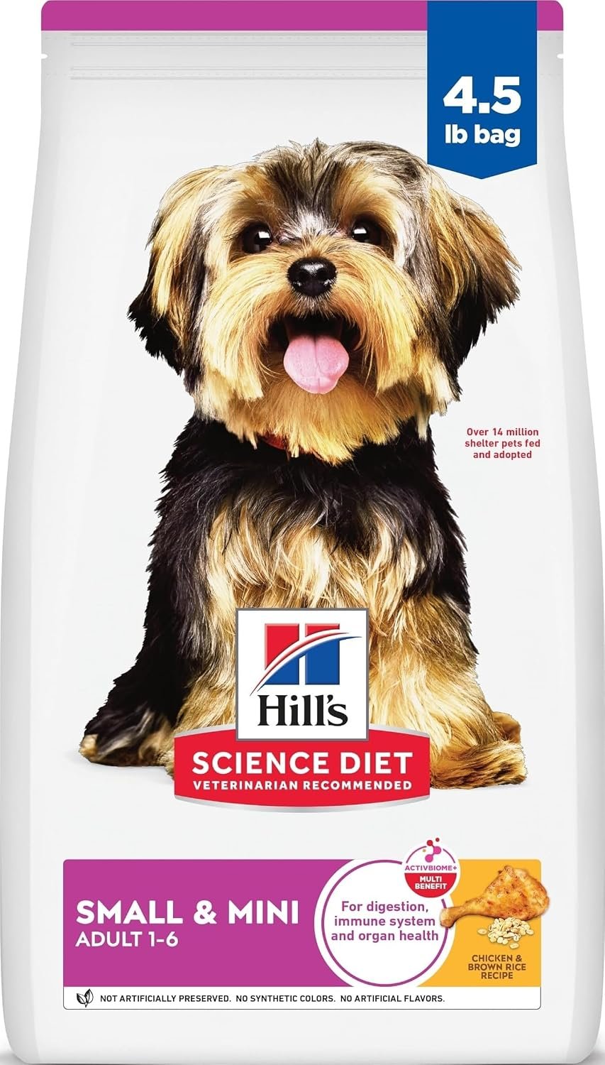 Hill’s Science Diet Adult 1-6 Small & Mini Dry Dog Food