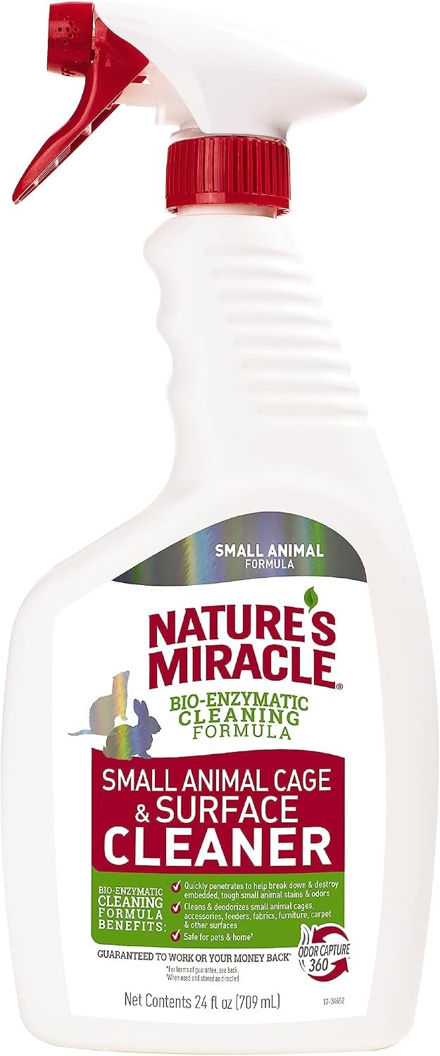 Nature’s Miracle Small Animal Cage & Surface Cleaner, 24 oz